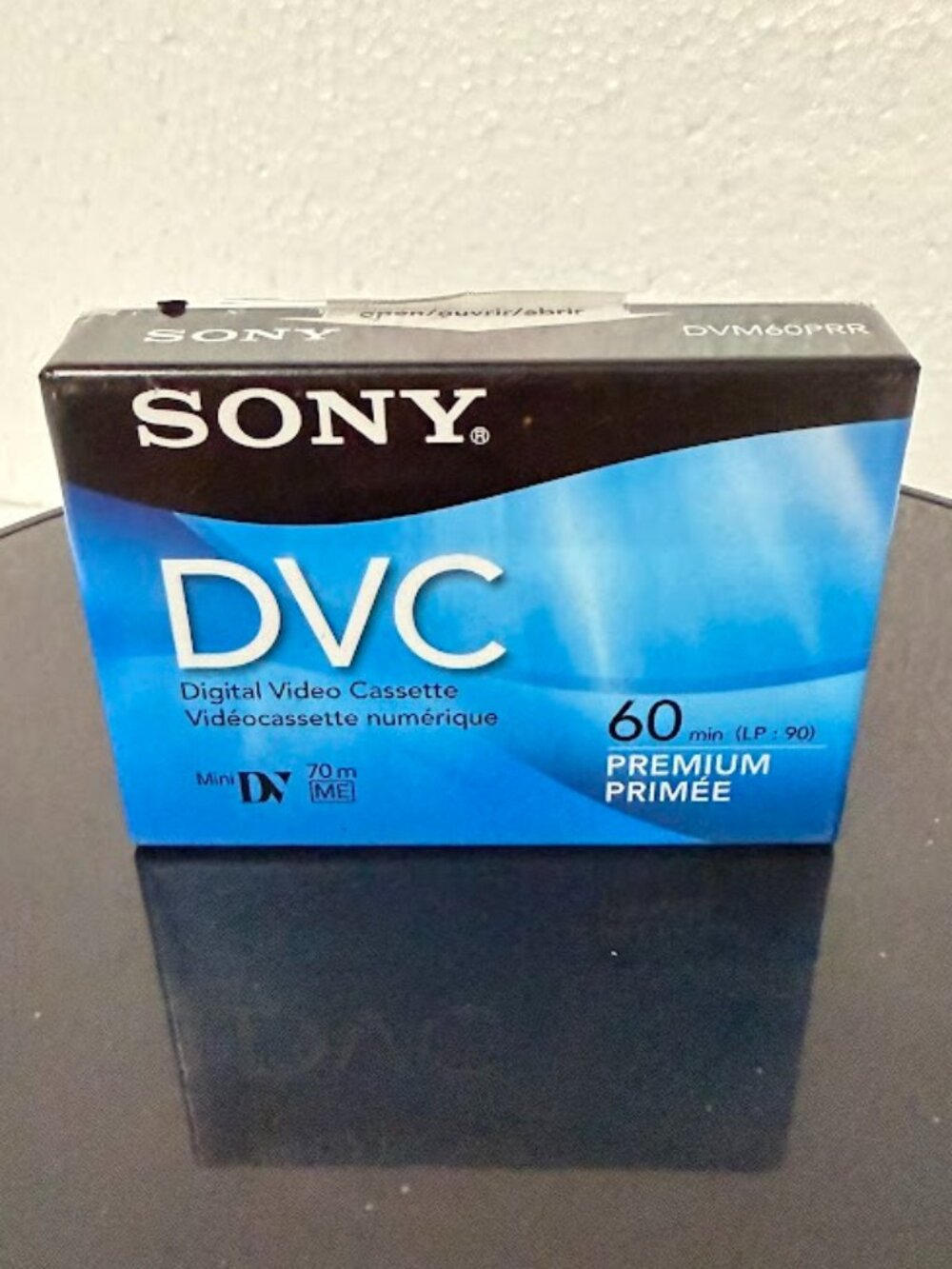Sony DVC MiniDV 60min Premium Digital Video Cassette DVM60PRR NEW Sealed